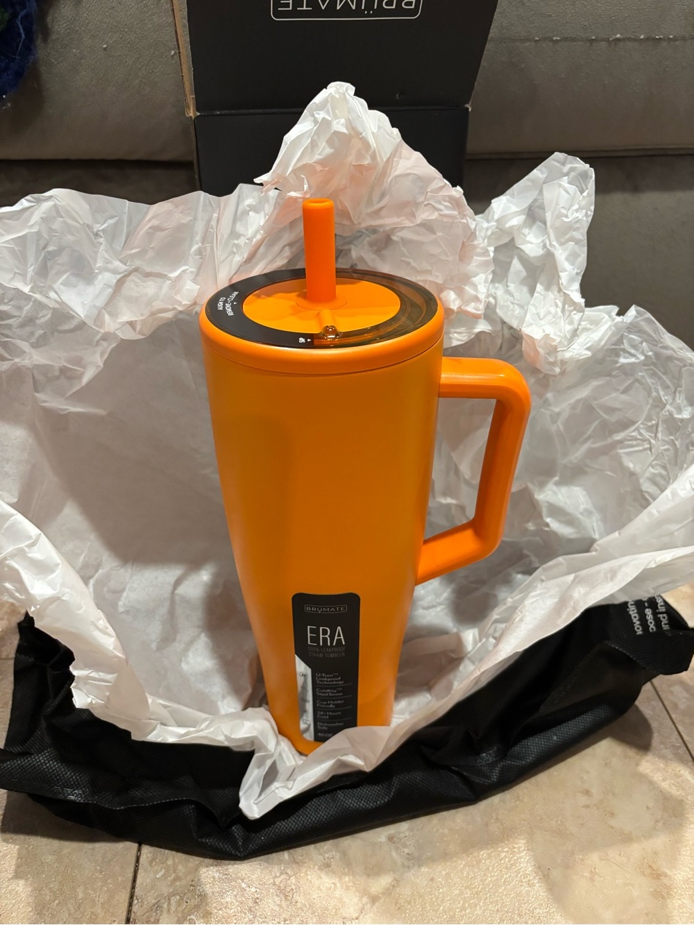 40oz OG ERA Clementine Travel Mug with Handle